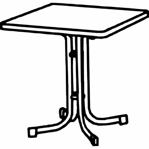 SIEGER Gartentisch, mit Mecalit-pro-Tisc... SIEGER Gartentisch, mit Mecalit-pro-Tisc...