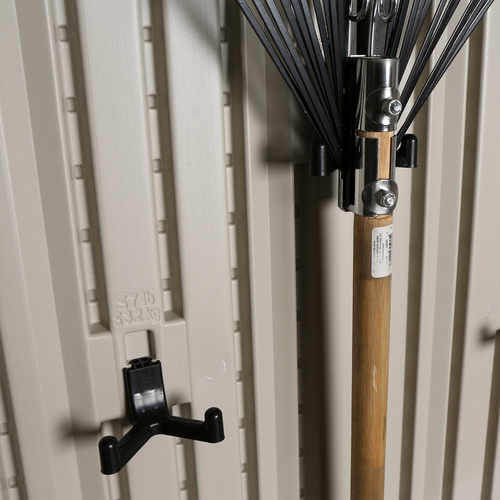 LIFETIME Gerätehaus »Texas«, BxHxT: 381 x 244 x 244 cm, Grundfläche: 8,99 m² - grau