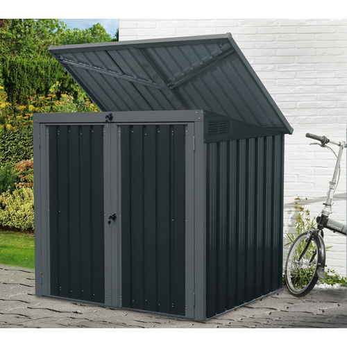 Westmann Mülltonnenbox, aus Stahlblech,... Westmann Mülltonnenbox, aus Stahlblech,...