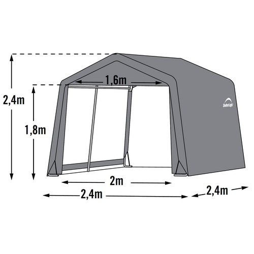 SHELTERLOGIC Gartenhaus »Zeltgarage«, ...