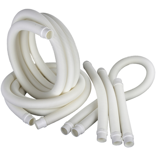 GRE Schlauch-Set, für Filteranlagen, Pools, Ø 3,8 - weiss