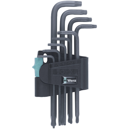 WERA Winkelschlüsselsatz, 968 PKL/9 SB, 8 - 40 mm - schwarz