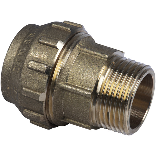 Thumbnail - CORNAT Pressverschraubung, Messing, goldfarben, 32 mm