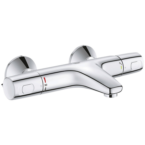 Grohe Thermostat Wannenarmatur Precision Trend Chrom
