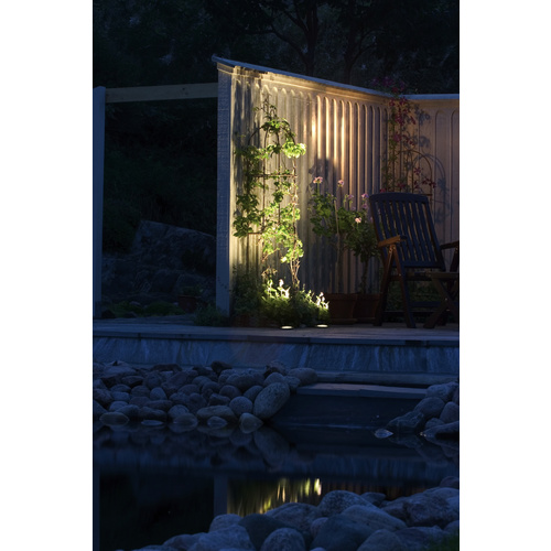 Thumbnail - Konstsmide Außenleuchte »Ground spot«, 7 W, BxHxT 11 x 15 x 11 cm, ohne Leuchtmittel - silberfarben