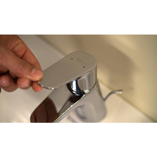 Thumbnail - HANSGROHE Waschtischarmatur »Focus«, Messing, verchromt, ⅜" und 1 1/4", inkl. Ablaufgarnitur - silberfarben