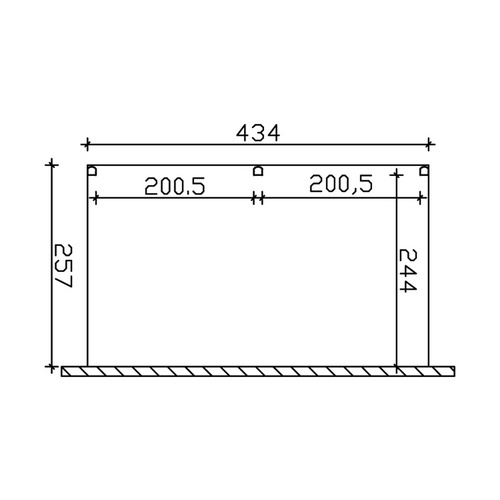 SKANHOLZ Terrassenüberdachung »Monza«...