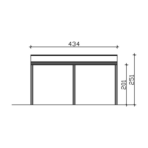 SKANHOLZ Terrassenüberdachung »Monza«...