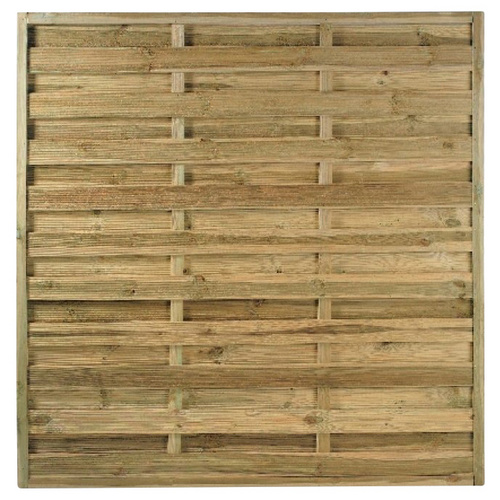 Lamellenzaun »Friesland«, HxL 180 x 180 cm, fichtenholz/kiefernholz