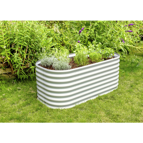 Thumbnail - VITAVIA Hochbeet »Terra 630«, BxHxL: 82,1 x 63 x 162,1 cm, Zincalume® - silberfarben