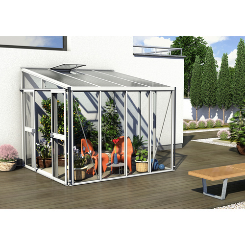 Pavillon-Nachrüstsatz Gewächshaus Helena 7000 Weiß