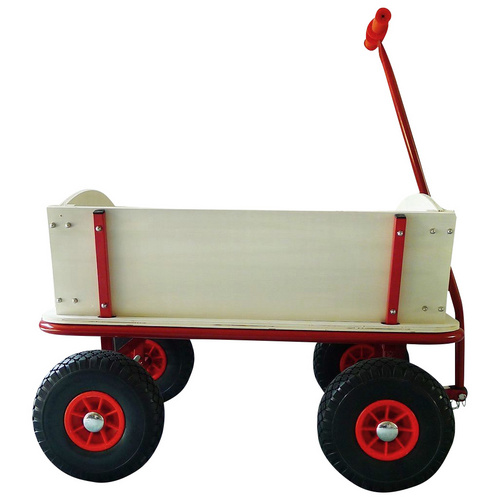 Bollerwagen »BUBI«, BxHxL: 60 x 56 x 88 cm, max. Belastung: 80 kg - rot