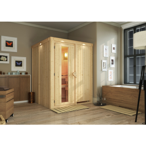 KARIBU Sauna »Ogershof«, für 3 Person... KARIBU Sauna »Ogershof«, für 3 Person...