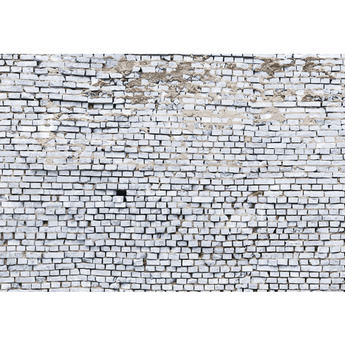 Komar Fototapete White Brick 368 cm x 254 cm