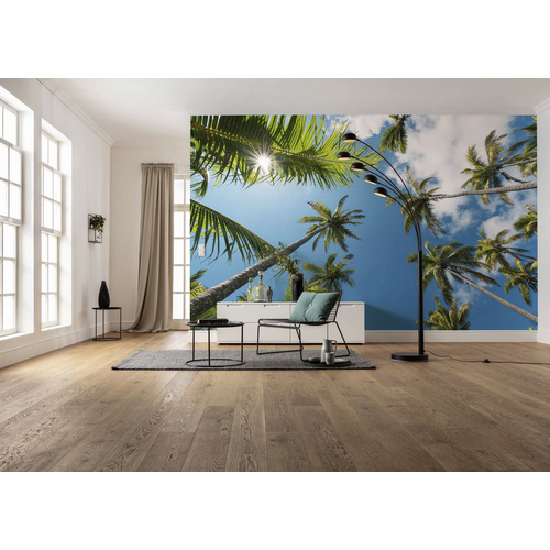 KOMAR Vliestapete »Coconut Heaven II «, Breite 450 cm, seidenmatt - bunt