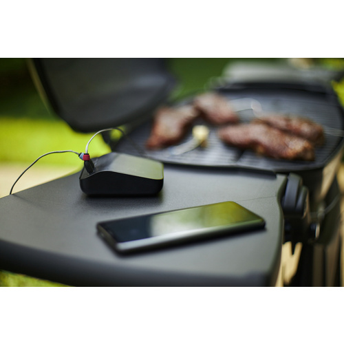 WEBER Grillthermometer, Per USB wiederau...