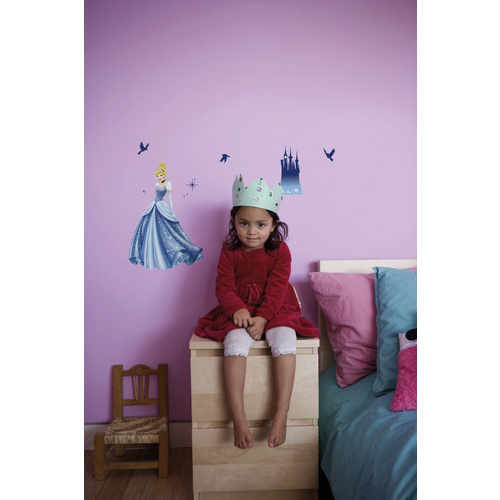 KOMAR Dekosticker »Disney Princess Dream«, BxH: 50 x 70 cm - blau