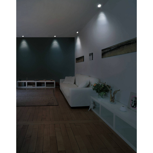 Thumbnail - EGLO connect LED-Einbauleuchte »FUEVA-C«, dimmbar, inkl. Leuchtmittel in RGBW - silberfarben