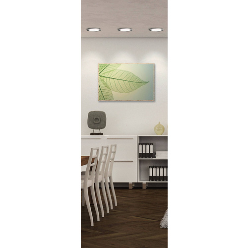 Thumbnail - EGLO connect LED-Einbauleuchte »FUEVA-C«, dimmbar, inkl. Leuchtmittel in RGBW - silberfarben