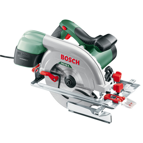 Image of BOSCH HOME & GARDEN Handkreissäge »PKS 66 A«, 230 V, 1600 W, Sägeblatt ø: 190 mm - gruen