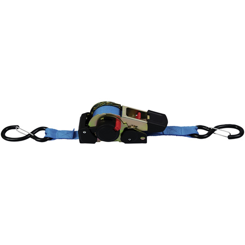 Image of CONNEX Ladungssicherung, Polyester, 600 kg, Blau, 1 Zurrgurt, 300 x 2,5 cm