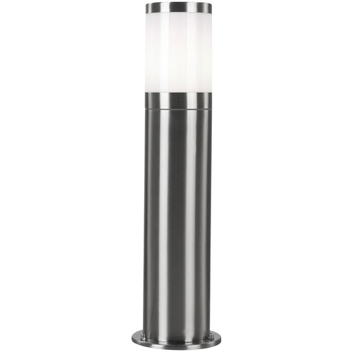 GLOBO LIGHTING Außenleuchte Xeloo E27 Bodenlampe für den Garten 140 mm Durchmesser in Stahlfarben