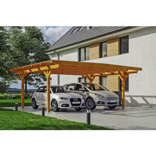 SKANHOLZ Carport »Odenwald«, BxT: 640 ...