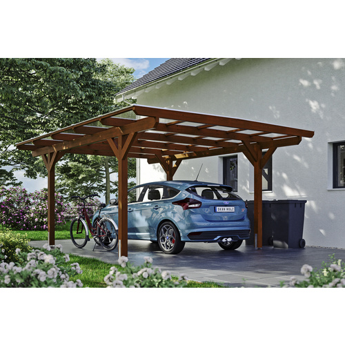 SKANHOLZ Carport »Odenwald«, BxT: 428 ...