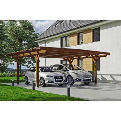 SKANHOLZ Carport »Odenwald«, BxT: 640 ...