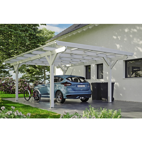 SKANHOLZ Carport »Odenwald«, BxT: 428 ...