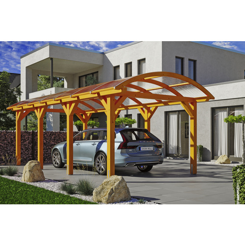 SKANHOLZ Carport »Franken«, BxT: 376 x...