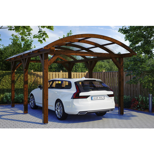 SKANHOLZ Carport »Franken«, BxT: 376 x...