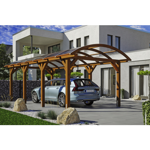 SKANHOLZ Carport »Franken«, BxT: 376 x...