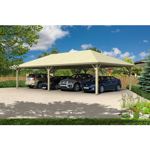 SKANHOLZ Carport »Taunus«, BxT: 1176 x...