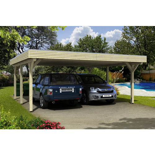 SKANHOLZ Carport »Spessart«, BxT: 611 ...