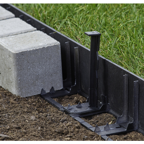 Thumbnail - Mr. GARDENER Pflasterkante »Mr.GARDENER«, Länge: 200 cm, Kunststoff - grau