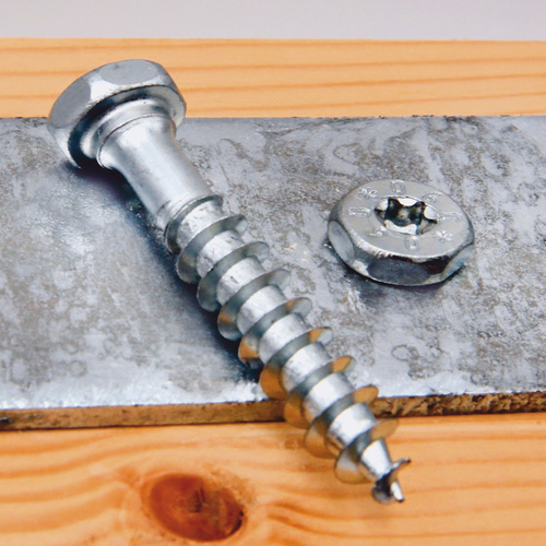 Thumbnail - Schmid Schrauben Holzbauschraube, Rapid Dual, 10 mm, Stahl, 25 Stk., 10 x 180 mm - silberfarben