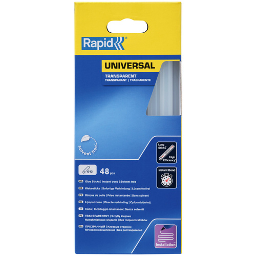 RAPID Klebestick, bunt, für Ø 11 - 12 mm Heißklebepistolen - weiss