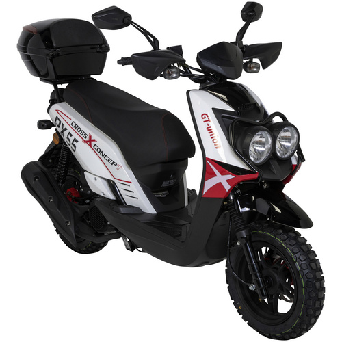 GT UNION Mofa »PX 55 Cross-Concept«, 50 cm³, 25 km/h, Euro 5 – rot