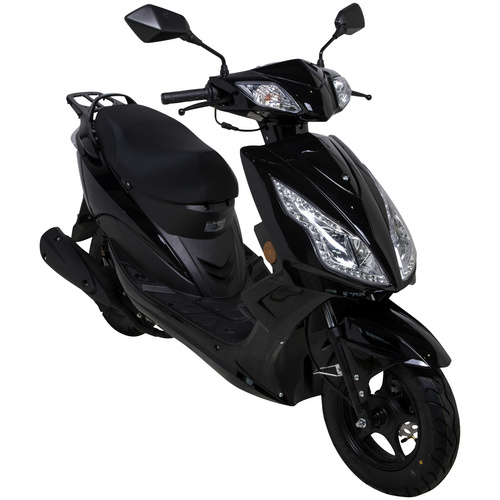 GT UNION Mofa »GT3«, 50 cm³, 25 km/h, Euro 5 – schwarz