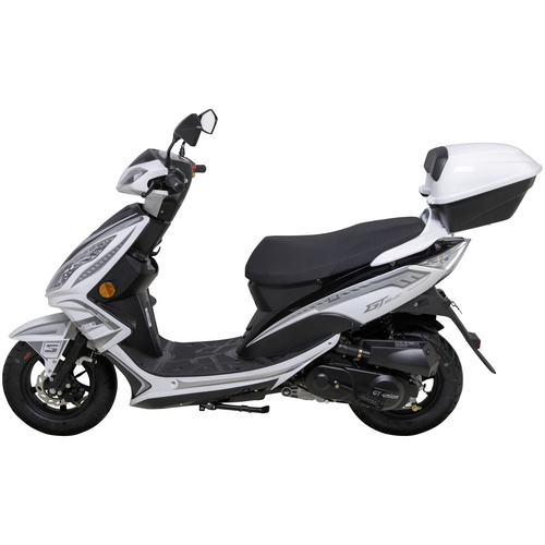 GT UNION Motorroller »GT3«, 50 cm³, 45 km/h, Euro 5 – weiss