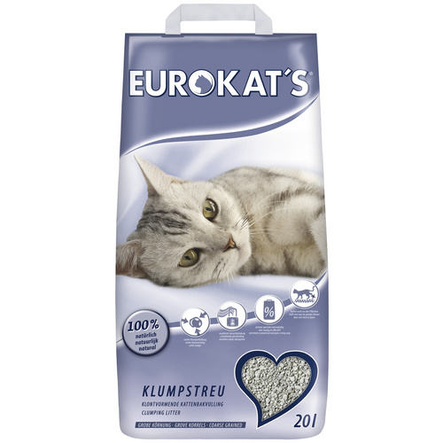 BIOKAT'S Katzenstreu »Eurokats«, 1 Sack, 20,5 kg - beige