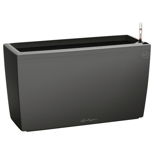Lechuza Pflanzgefäß Cararo Premium 75 cm x 30 cm Anthrazit metallic