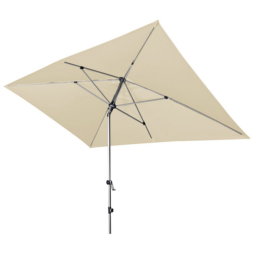 Thumbnail - DOPPLER Sonnenschirm »Expert«, abknickbar, Sonnenschutzfaktor: 80+ - beige