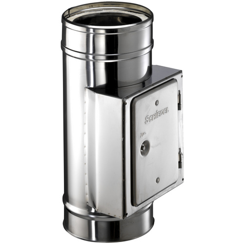 Zitec Ofenrohr Reinigungsrohr, 150 mm, Putztürenelement