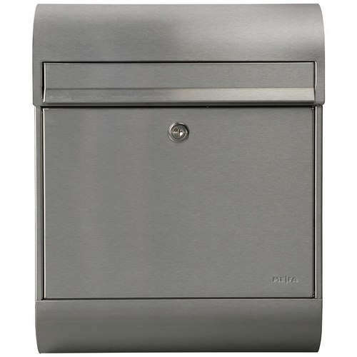 ME-FA Briefkasten »866 Ruby«, BxHxT: 35,4 x 45 x 16 cm, Edelstahl - grau