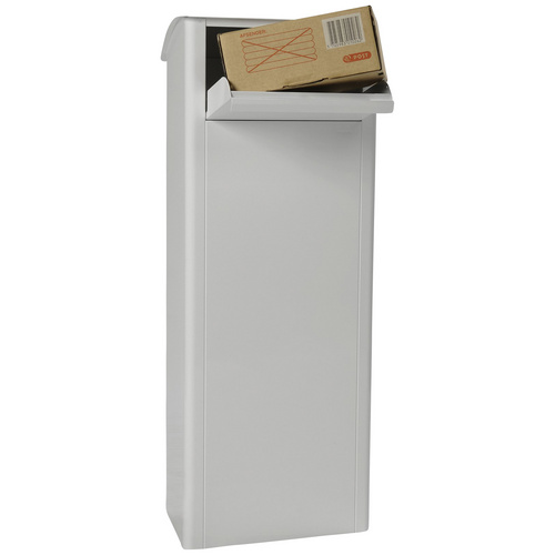 ME-FA Paketbriefkasten »Beech 458«, BxHxT: 40,5 x 102,5 x 32 cm, Stahl - weiss