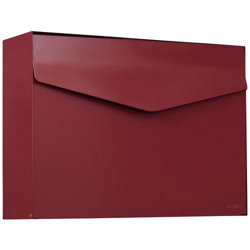 ME-FA Briefkasten »112 Letter«, BxHxT: 43 x 31,2 x 13,5 cm, Stahl – rot