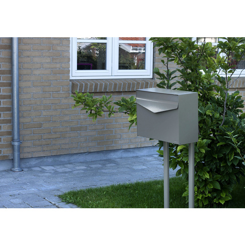 ME-FA Briefkasten »111 Letter«, BxHxT: 43 x 31,2 x 17,5 cm, Stahl - beige