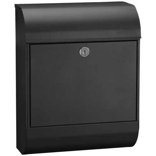 ME-FA Briefkasten »872 Pearl«, BxHxT: 35,7 x 45,2 x 17 cm, Stahl – schwarz